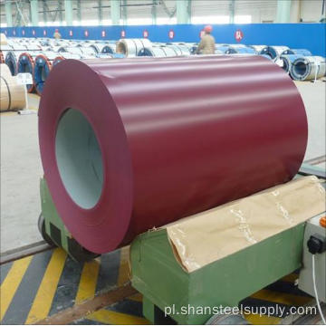 DX51D Płyta pojemnika 1500 mm przedponowane kolorowe cewki stalowe
